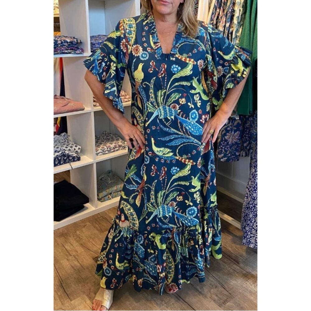 Fitzroy & Willa Soleil Midi Dress Sz. XS